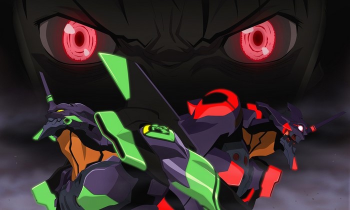 Evangelion Units with Giant Eyes