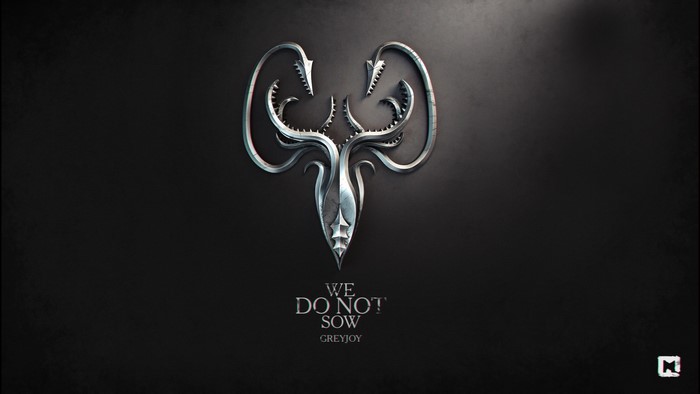 House Greyjoy sigil from Game of Thrones
