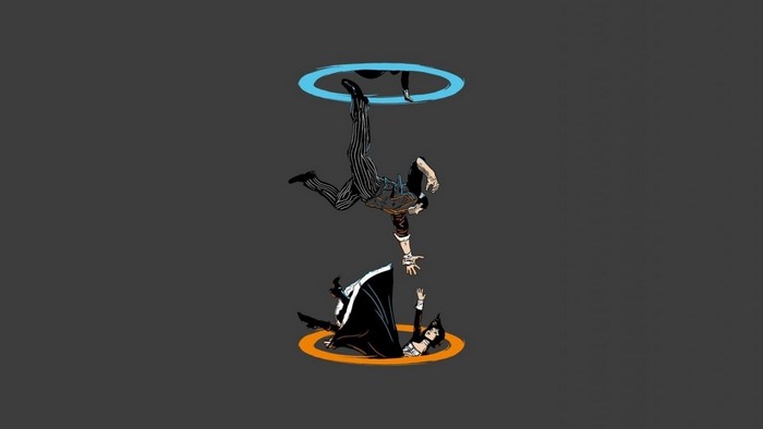 Booker DeWitt and Elizabeth from Bioshock Infinite