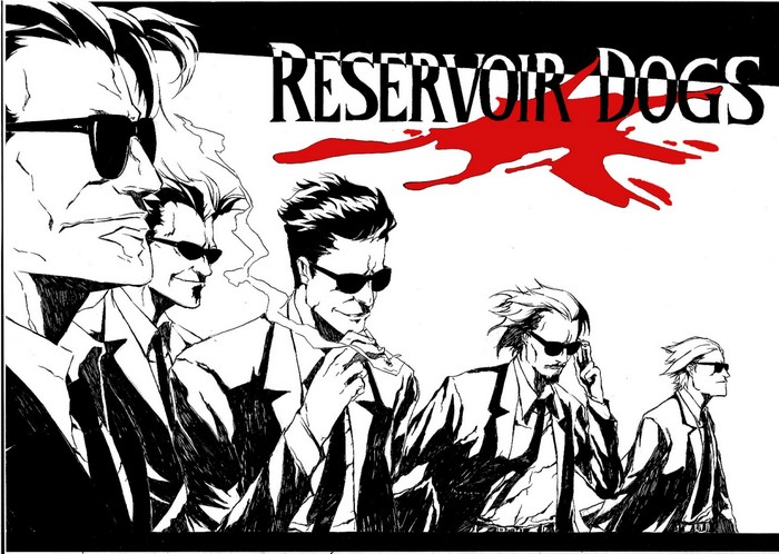 Reservoir Dogs movie poster art