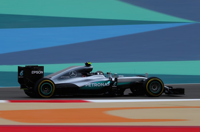 Mercedes-AMG F1 W07 Hybrid Formula 1 car