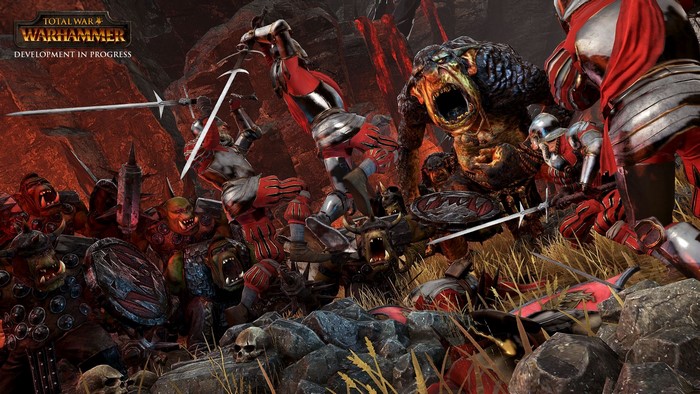 Total War: Warhammer Orcs and Humans Battle