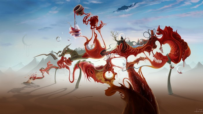 Surreal artwork by David Fuhrer