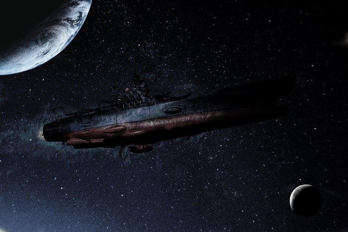 Space Battleship Yamato 2199 in Space