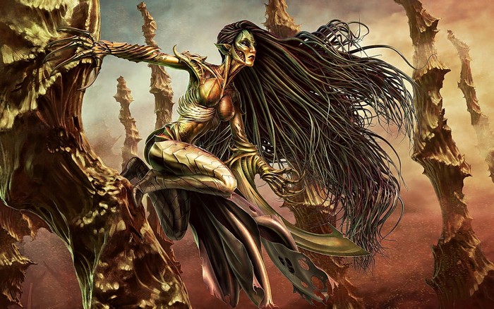Glissa the Traitor from Magic the Gathering