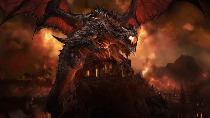 Deathwing the Destroyer from World of Warcraft