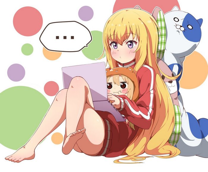 Gabriel Dropout and Himouto! Umaru-chan characters