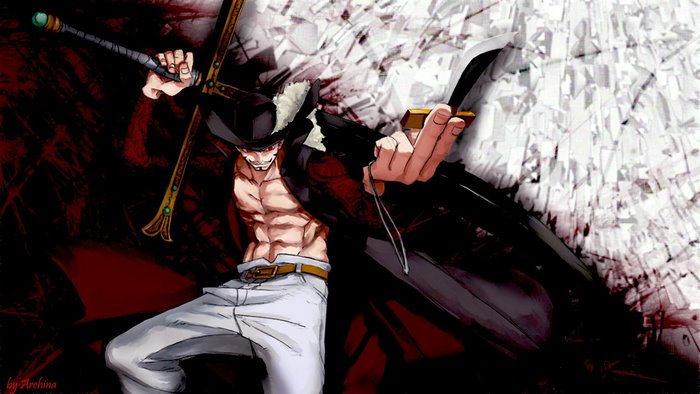 Dracule Mihawk from One Piece