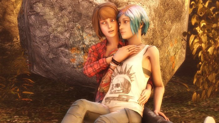 Max Caulfield and Chloe Price from Life is Strange