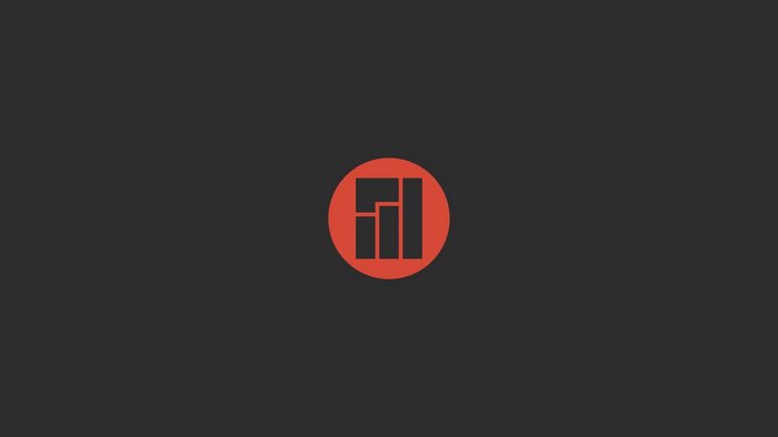 Minimalist logo on dark background