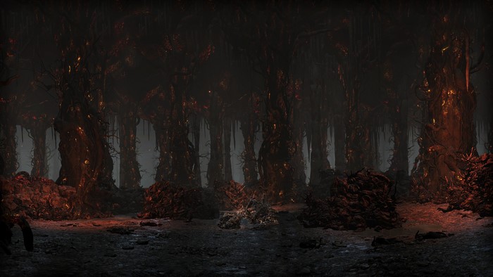 Smouldering Lake from Dark Souls III