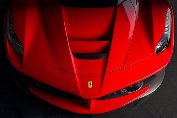 Ferrari LaFerrari Supercar Front View