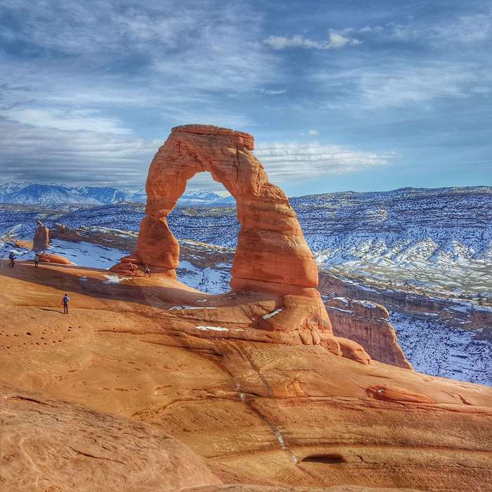 Delicate Arch in Arches National Park, Utah