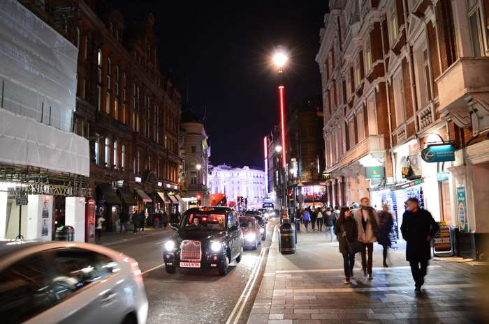 Oxford Street London at Night 4K