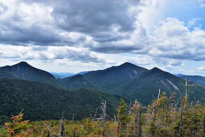 Mountains and clouds in the Adirondacks