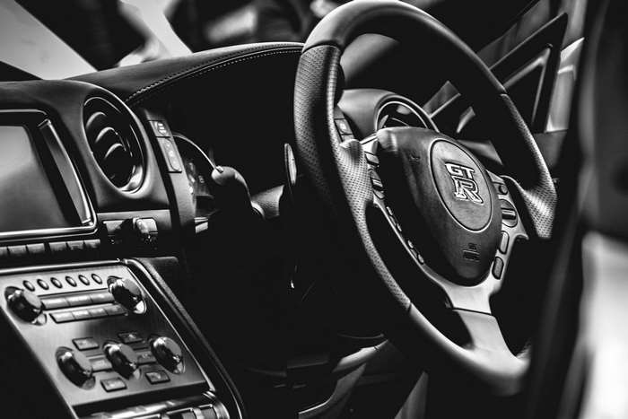 Nissan GTR Car Interior 4K