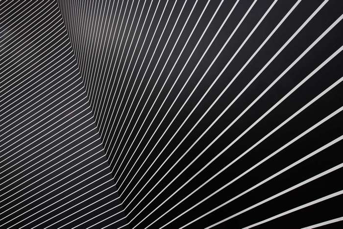 Black and white striped pattern