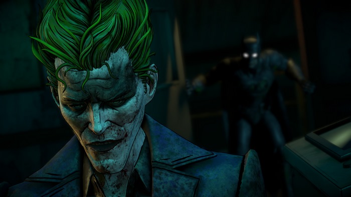 Joker and Batman from Batman: The Telltale Series