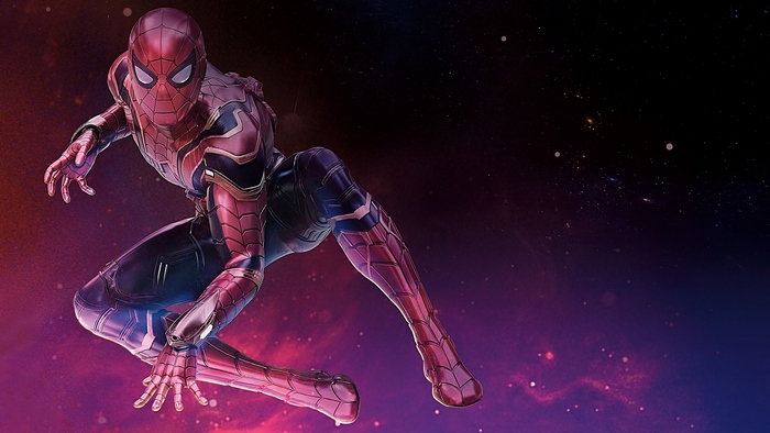Spider-Man from Avengers Infinity War 4K