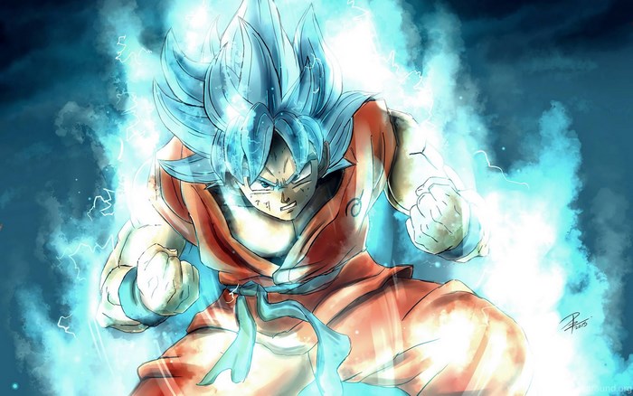 Goku from Dragon Ball Super in 4K