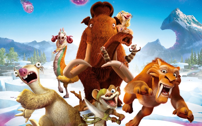 Ice Age: Collision Course characters