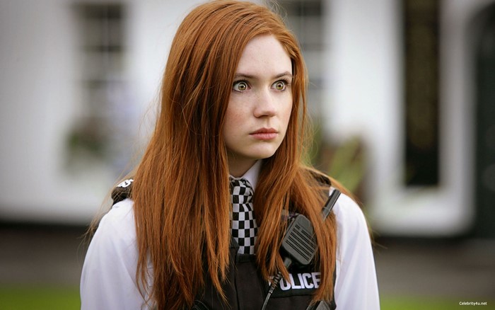 Karen Gillan as Amy Pond from Doctor Who