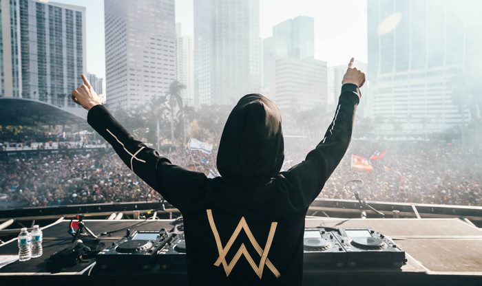 Alan Walker DJ performing live 4K