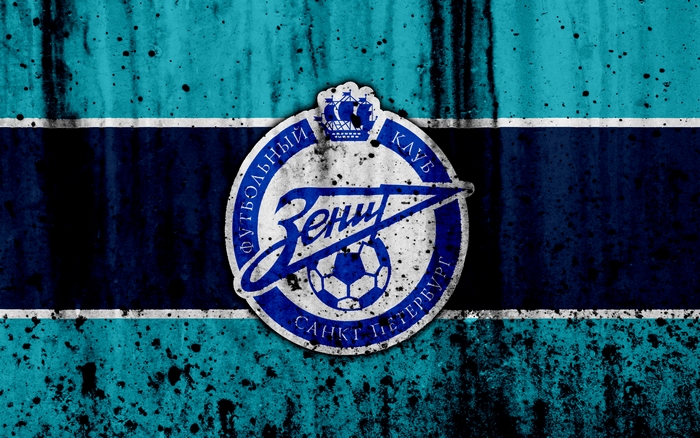FC Zenit Saint Petersburg logo on textured background