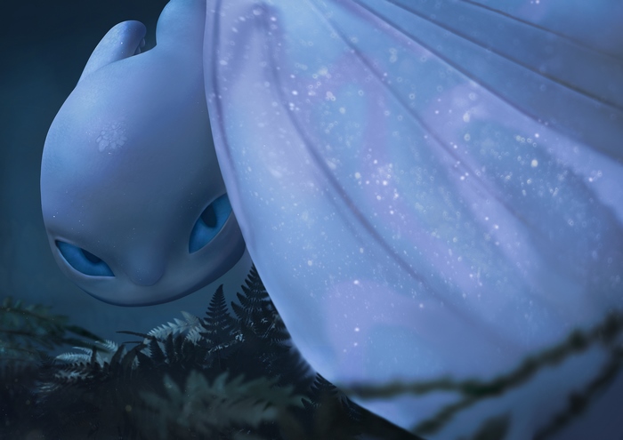Light Fury from How to Train Your Dragon: The Hidden World