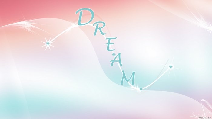 Dream Word Art