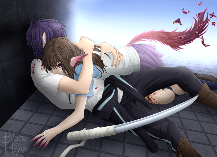 Hiyori Iki and Yato from Noragami