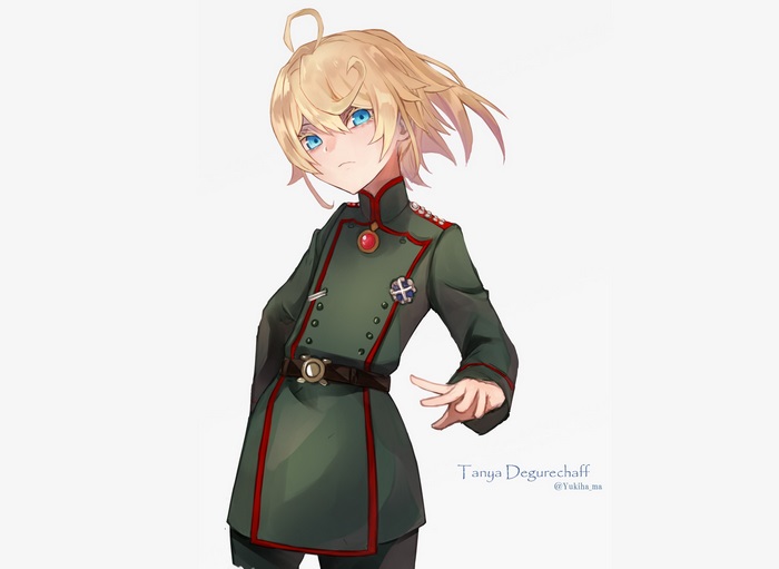 Tanya Degurechaff from Youjo Senki
