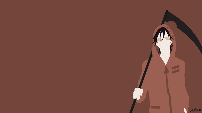 Zack from Angels of Death with a Scythe