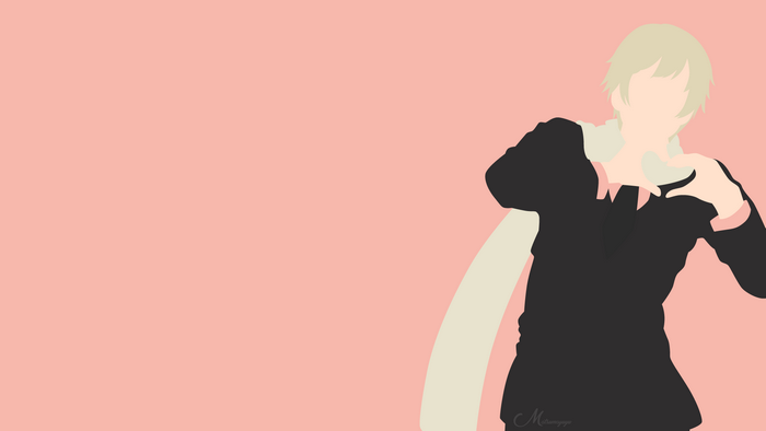 Russia from Hetalia making a heart shape