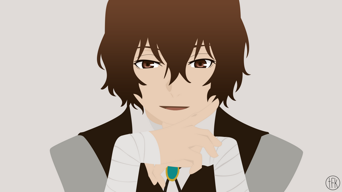 Osamu Dazai from Bungo Stray Dogs