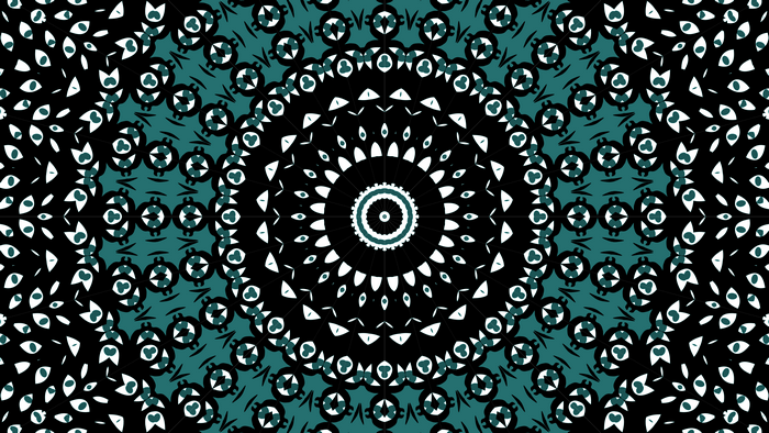 Abstract Kaleidoscope Pattern