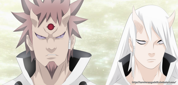 Hagoromo and Hamura Otsutsuki from Naruto