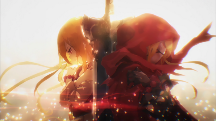 Enri Emmot and Evileye from Overlord