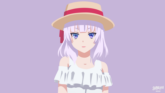 Alice Sakayanagi from Classroom of the Elite wearing a straw hat