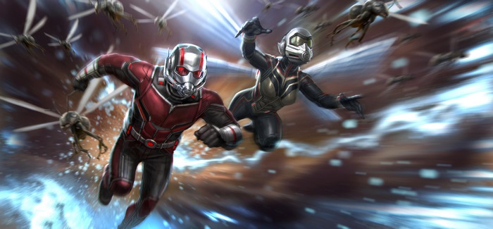 Ant-Man and Wasp from Marvel Comics
