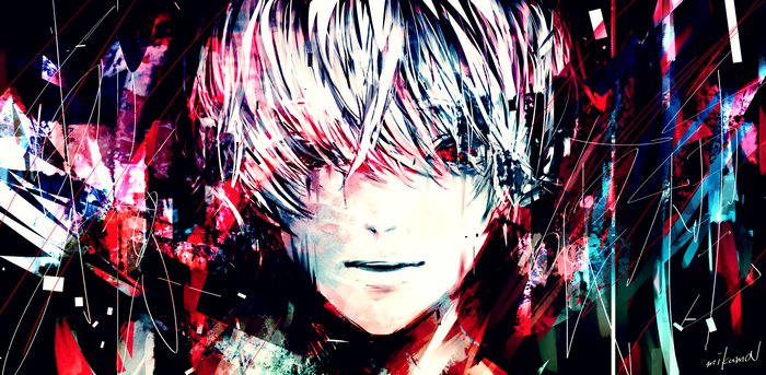 Ken Kaneki from Tokyo Ghoul