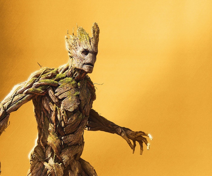 Groot from Marvel Comics in 4K