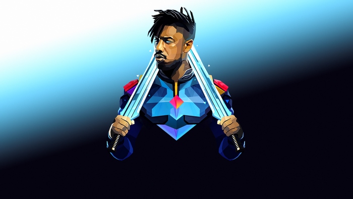 Erik Killmonger from Marvel Comics