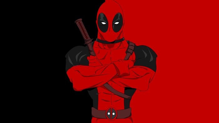 Deadpool with swords