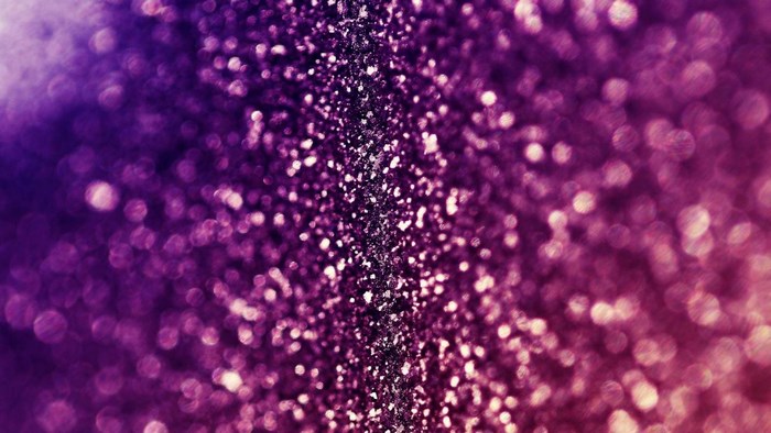 Purple and pink glitter bokeh