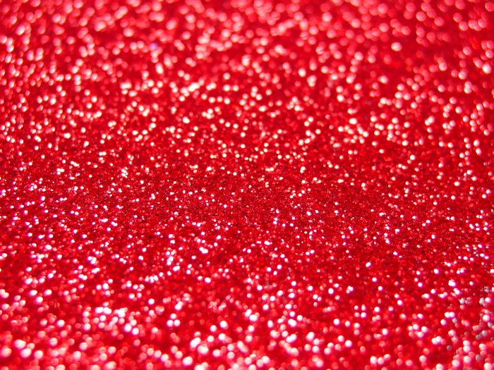 Red Glitter Background