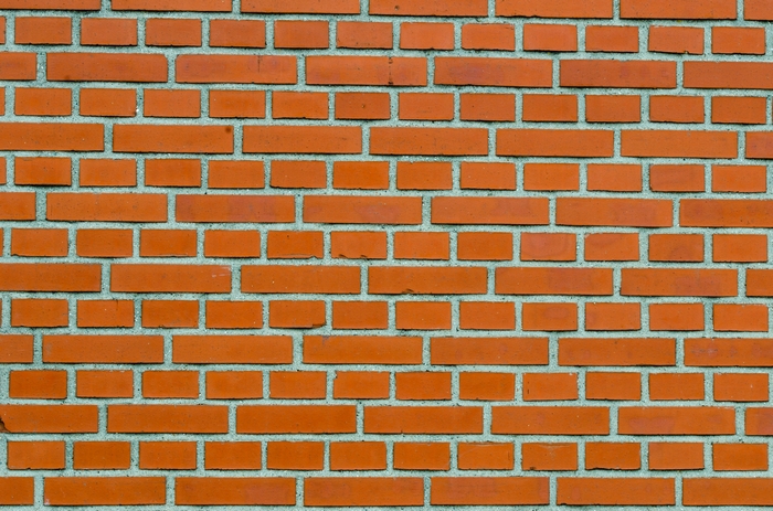 Red brick wall texture