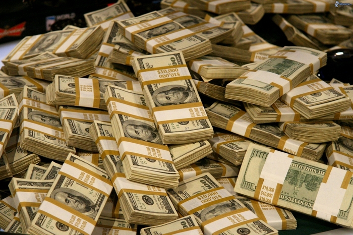 Stacks of US Dollar Bills