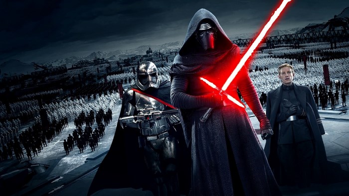 Star Wars Kylo Ren and Captain Phasma with Stormtroopers
