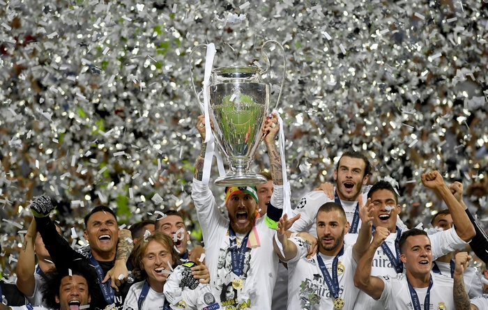 Real Madrid Celebrates Champions League Victory